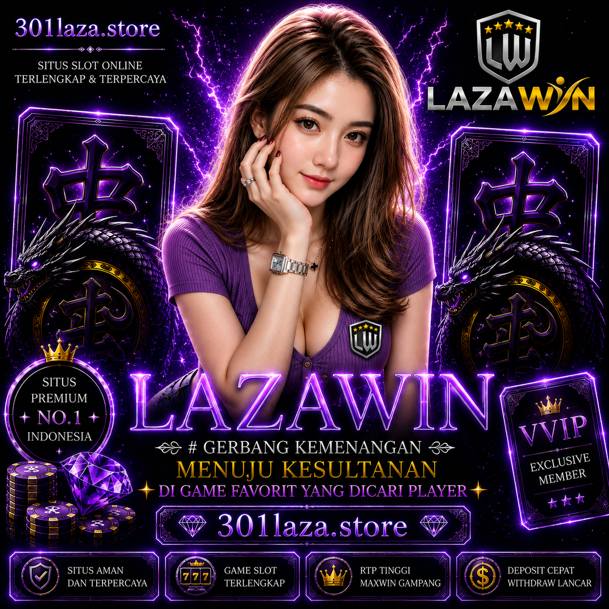 LAZAWIN Banner